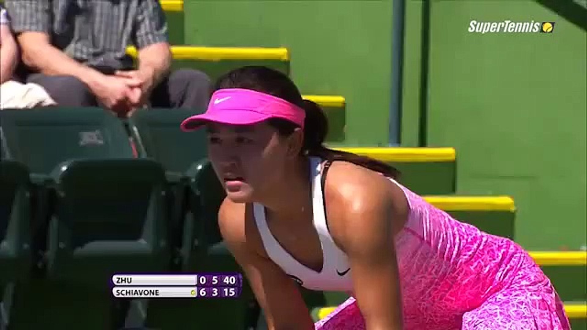 Tennis - L'énorme erreur d'arbitrage subie par Francesca Schiavone face à  Lin Zhu - Vidéo Dailymotion