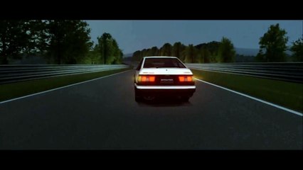 Gt6 頭文字d 藤原拓海vs乾信司 Ae86vsae86 を再現しました Video Dailymotion