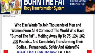All the truth about Burn The Fat Bonus + Discount