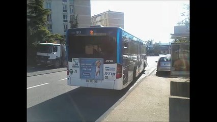 [Sound] Bus Mercedes-Benz Citaro Facelift n°1213 de la RTM - Marseille sur la ligne 30