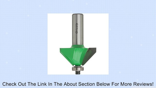 Grizzly C1133 45-Degree Chamfer Bit, 1/2-Inch Shank, 1-5/8-Inch Diameter Review