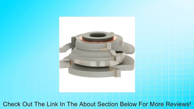 Grizzly C2314 Reversible Stile and Rail Roman Ogee with Rub Collar Bore, 3/4-Inch Review