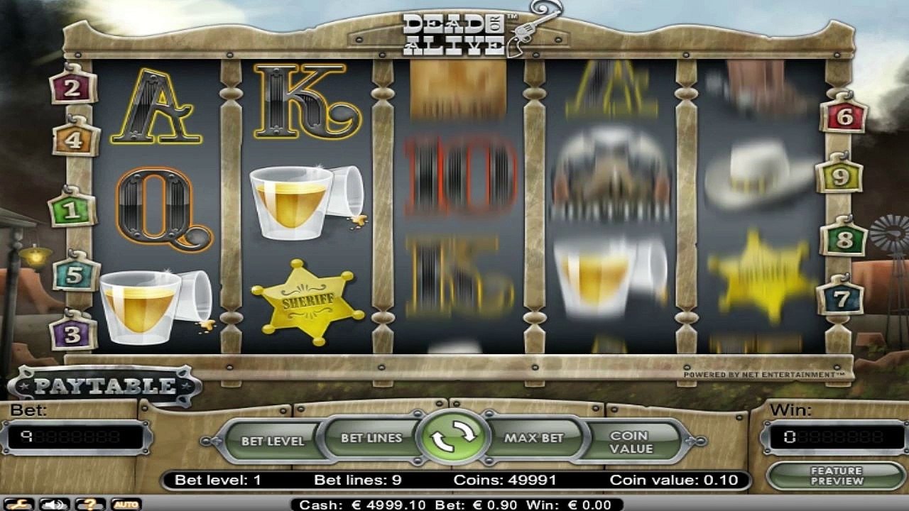 Dead or Alive™ par NetEnt | Machines à sous en ligne Gratuites | MachinesAsousX.com