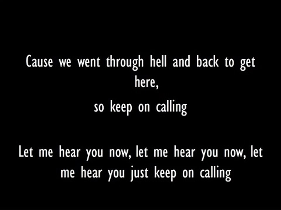 Akon-Keep On Calling Lyrics
