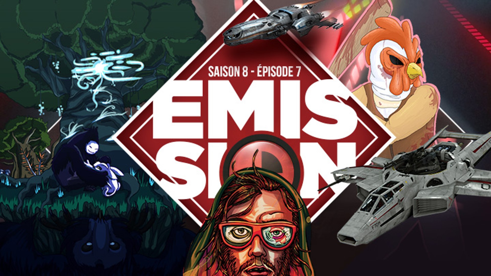 ⁣Gamekult l'émission #253 : Hotline Miami 2 / Ori and the Blind Forest