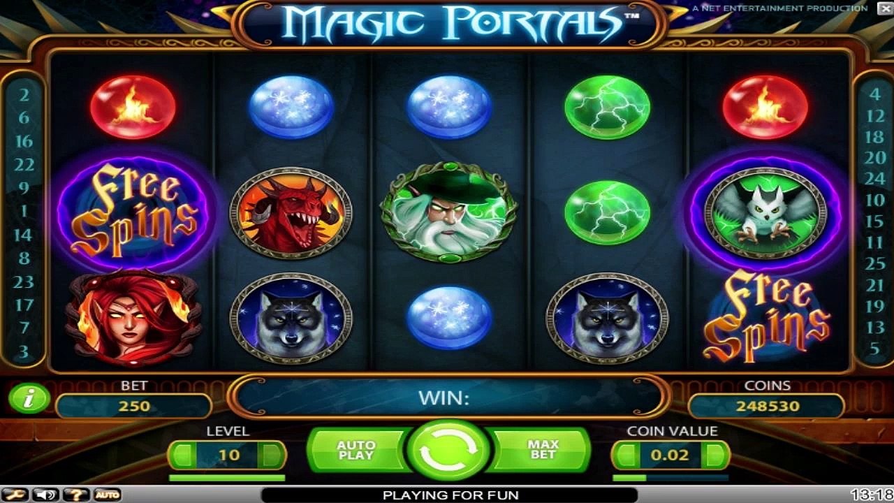 Magic Portals™ par NetEnt | Machines à sous en ligne Gratuites | MachinesAsousX.com