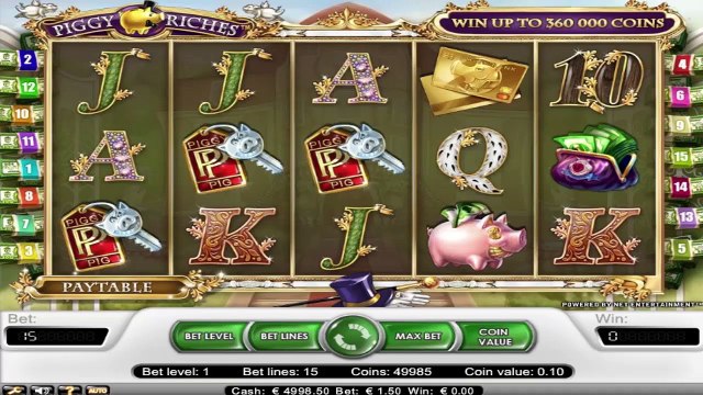 Piggy Riches™ par NetEnt | Machines à sous en ligne Gratuites | MachinesAsousX.com