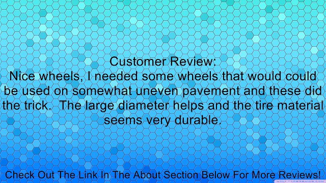 Steelex D2580 Swivel Heavy Duty Industrial Wheel, 6-1/4-Inch Review