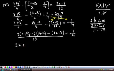 (G10 MTH AAAAK) Matric Maths Unit 1, Exercise 1.1, Q6 part 6,7