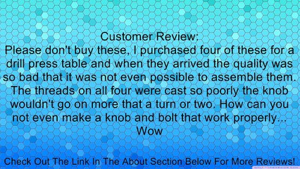 Shop Fox D2726 Hold Down Clamp for T-Slot Tracks Review