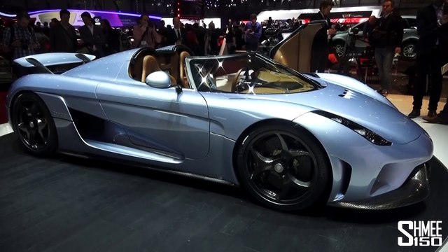 FIRST LOOK: Koenigsegg Regera Hybrid Megacar - Geneva 2015