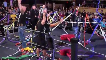 Bullet Club entrance at War Of The Worlds 2014