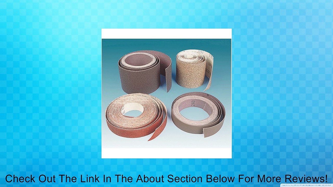 Steelex D1124 180 Grit-1-1/2" by 15-Feet Emery Cloth Roll Review