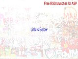 Free RSS Muncher for ASP.net Cracked [Free RSS Muncher for ASP]