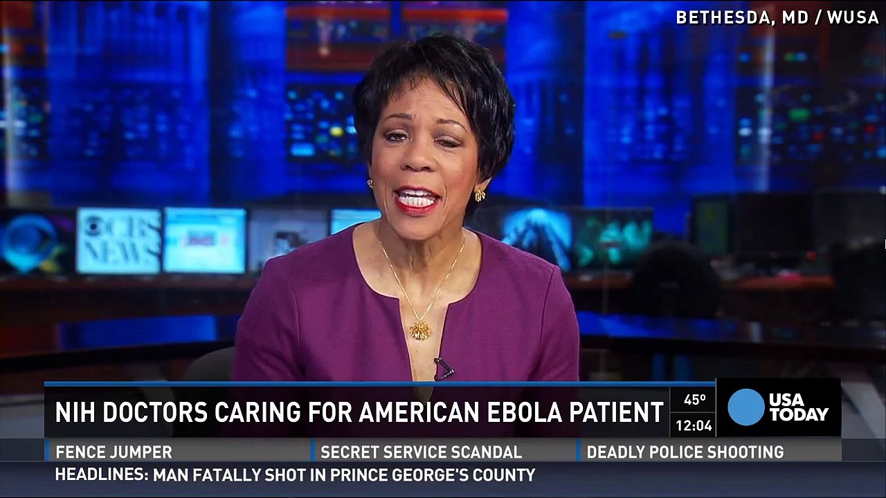 Ebola patient arrives at Maryland hospital