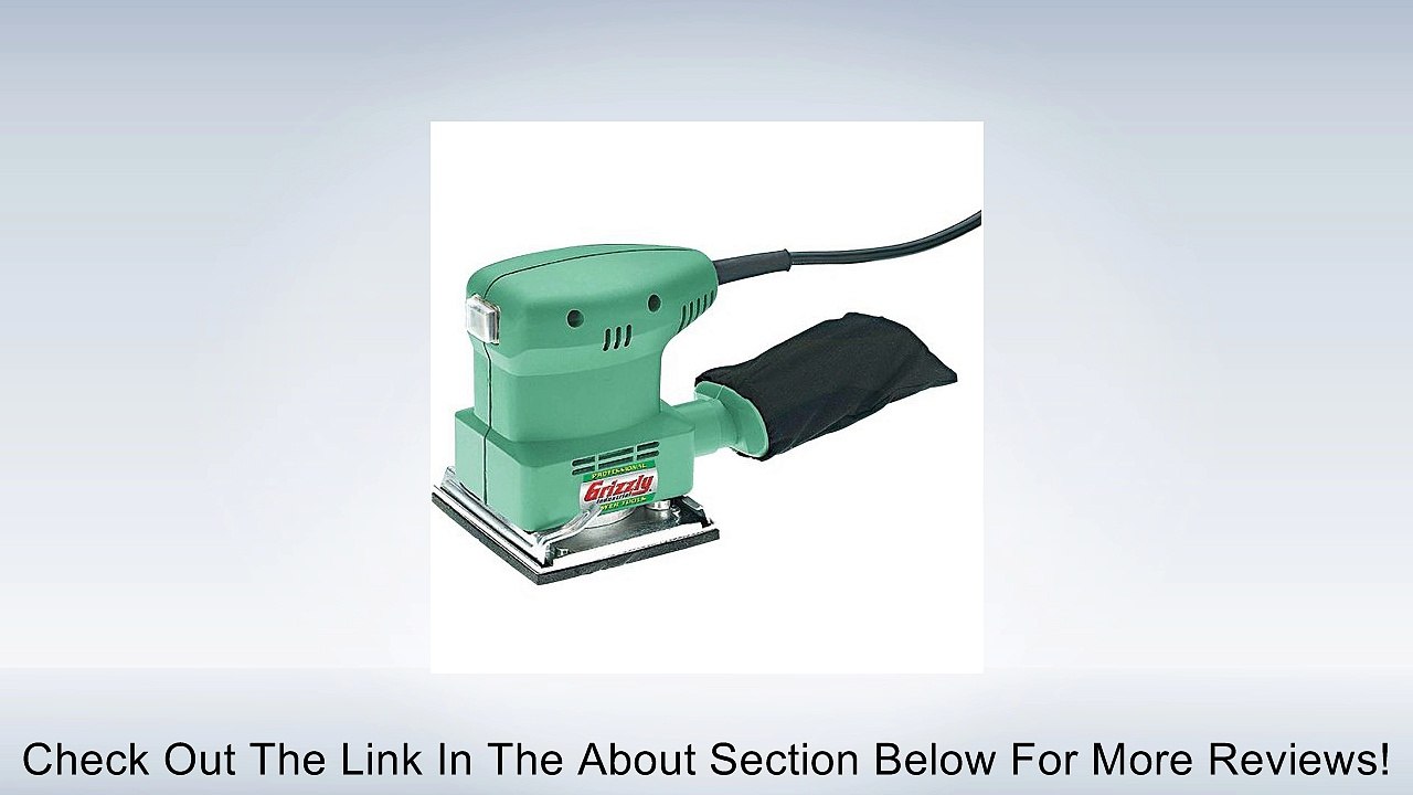 Grizzly G5970 Electric Palm Sander Review