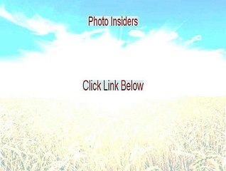 Photo Insiders Download Free (Instant Download 2015)