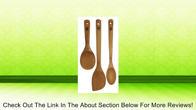 Joyce Chen 33-2018, 3-Piece Burnished Bamboo Stir-Fry Set Review