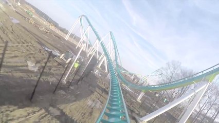 New crazy Fury 325 foot tall roller coaster