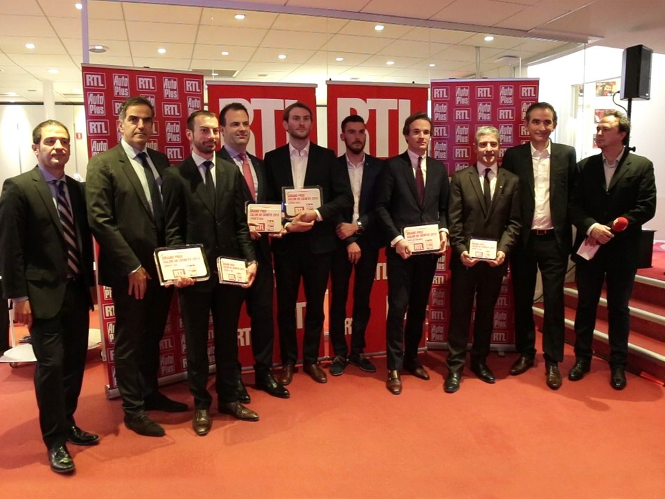 Remise des prix RTL Auto Plus 2015