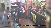 Machete Wielding Thieves Pat Dog While Tying Up Staff
