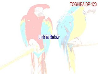 TOSHIBA DP-120/125F PCL 5e Download (Instant Download)