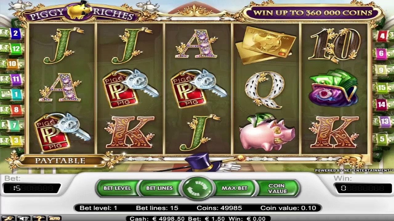Piggy Riches™ da NetEnt | Slot Gratis | SlotMachineGratisX.com