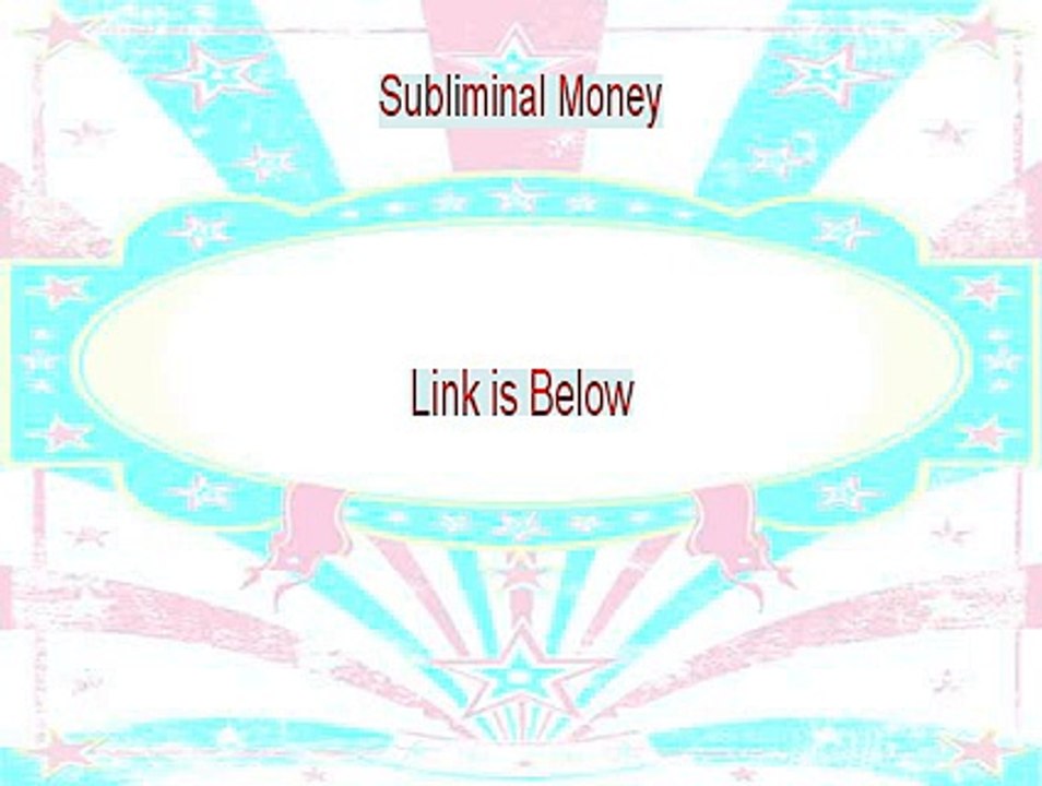 Subliminal Money Review [subliminal money affirmations 2015]