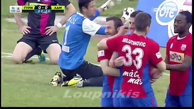 Τύρναβος vs Λαμία 2-1 Τα γκόλ Football League 22η Αγ. {13_3_2015}‬ - HD