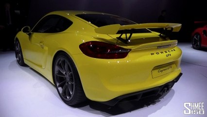 FIRST LOOK: Porsche Cayman GT4 - Geneva 2015
