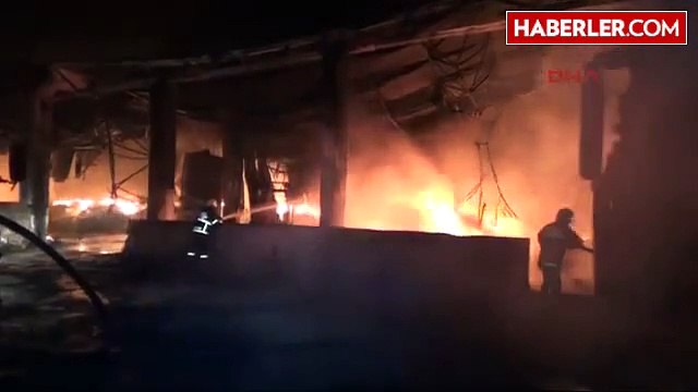 Düzce Atölye Alev Alev Yandı