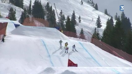 Nouveau tiercé gagnant pour le skicross français, Chapuis au sommet!