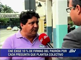 Colectivo guayaquileño retirará preguntas de consulta