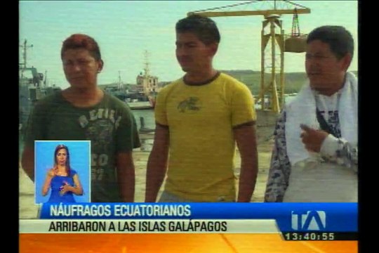 Náufragos manabitas fueron rescatados por barcos extranjeros