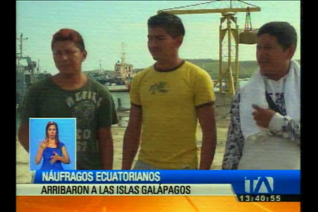 Náufragos manabitas fueron rescatados por barcos extranjeros