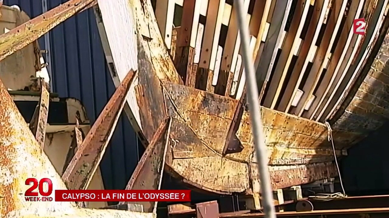 Calypso : fin de l'Odyssée pour le navire du commandant Cousteau