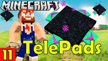TELEPADS Teleportation in Nik Nikam's EPIC Minecraft Modded Survival Ep 11