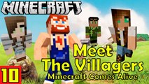 Minecraft Comes Alive Villagers with Nik Nikam's EPIC Minecraft Modded Survival Ep 10