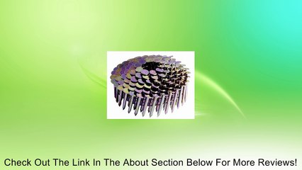 Hitachi 12102 1-1/2-Inch x .120 -Coil Roofing Nail Review