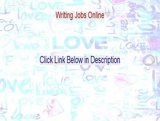 Writing Jobs Online PDF Free [Get It Now 2015]