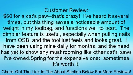 Stiletto TICLW12 ClawBar Titanium Nail Puller Review