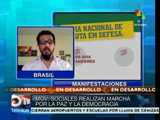 Aguilar: derecha de Brasil busca deslegitimar gobierno de Rousseff