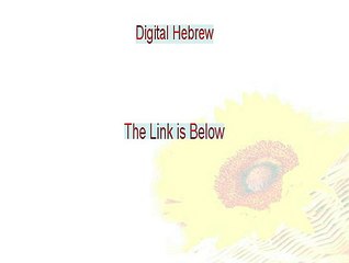 Digital Hebrew Download Free [Legit Download 2015]