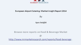 European Airport Catering Market with Competitive Landscape