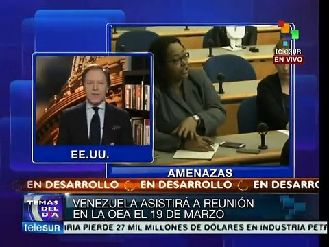 OEA analizará el 19 de marzo agresiones de EE.UU. contra Venezuela