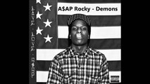 A$AP Rocky - Demons Lyrics on Screen