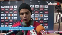 PSG, Thiago Silva : « Une défaite plus physique que mentale »