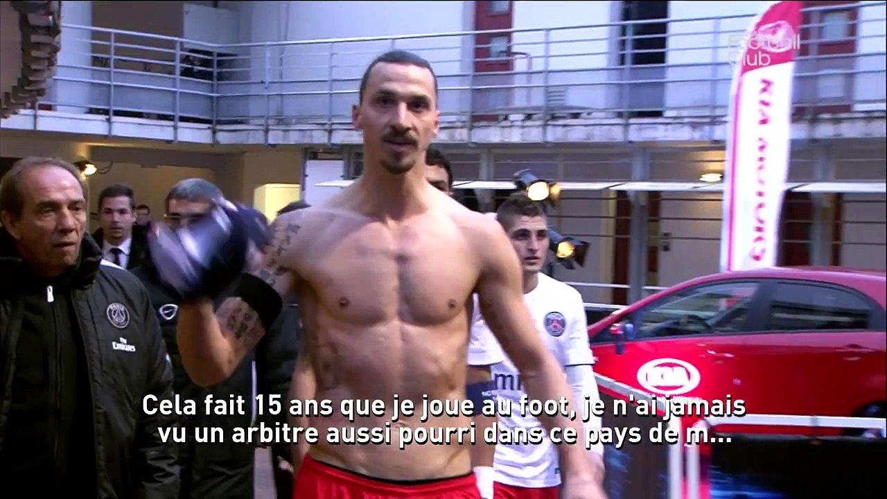 Zlatan Ibrahimovic très énervé - Pays de merde