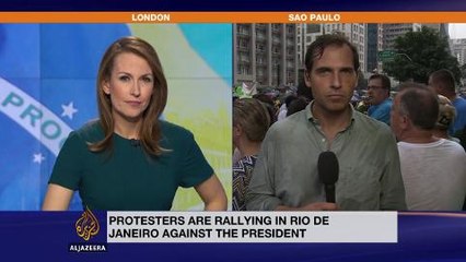 One million rally against Brazilian president