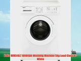 Beko WM5102 1000rpm Washing Machine 5kg Load Class A  White